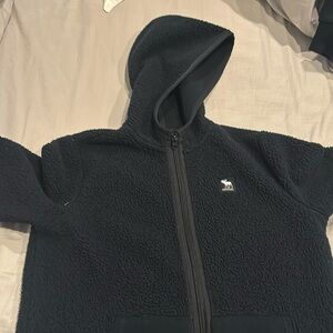 Abercrombie Zip Up Fleece Sweatshirt